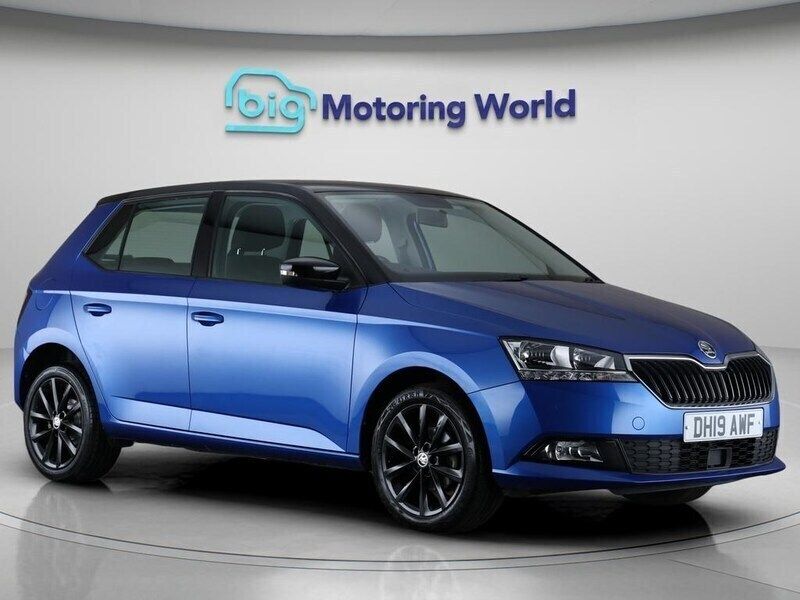 Blue Used 2019 Skoda Fabia Colour Edition Hatchback | £9,200 (Fair price) - Image 1/4