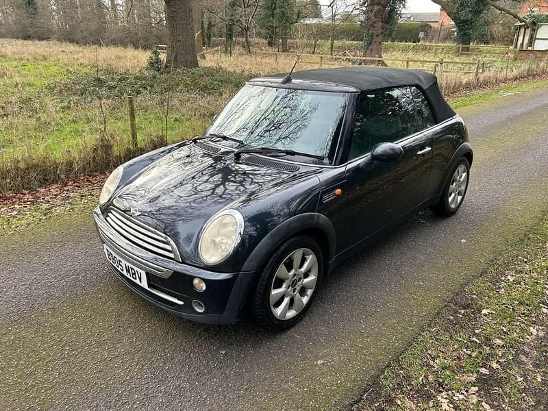 Used Mini Cooper Cabriolet 115 HP (84 kW) 2005 Black Cabriolet