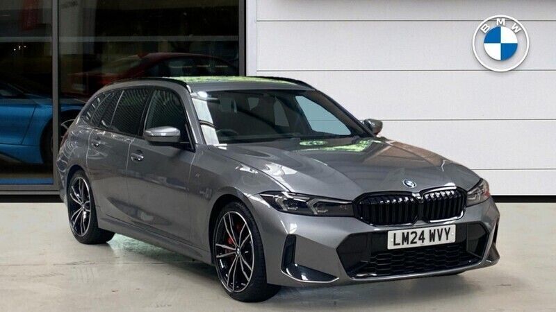 Grey Used 2024 BMW 320 M Sport Estate | £36,800 (Expensive) - Image 1/4