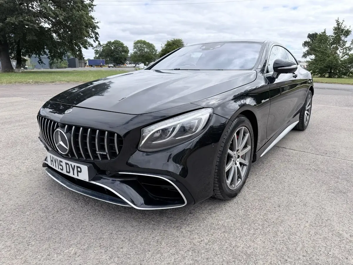 Used Mercedes S63 AMG 585 HP (430 kW) 2015 Black Coupe