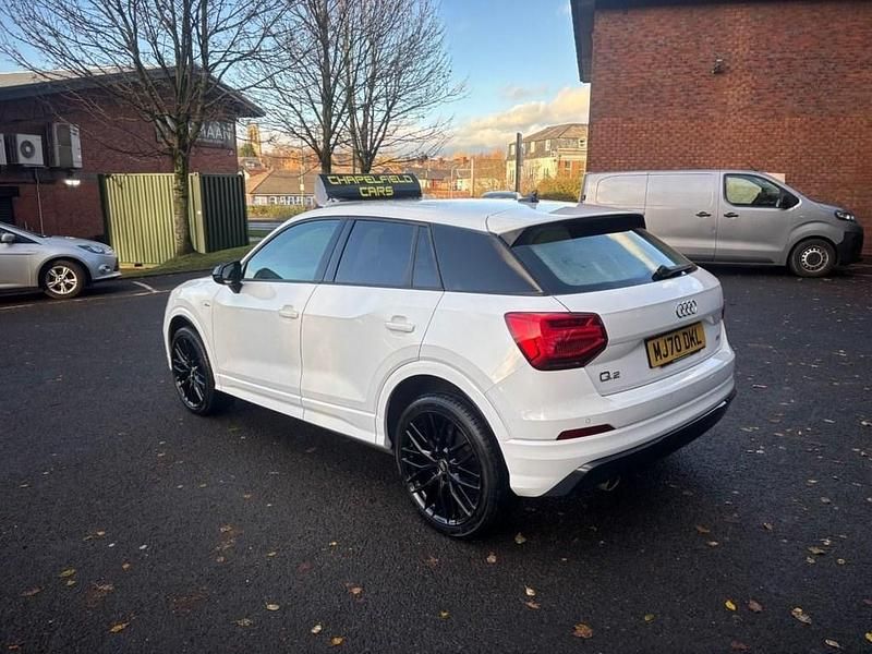 Used Audi Q2 Black Edition 116 HP (85 kW) 2020 White SUV