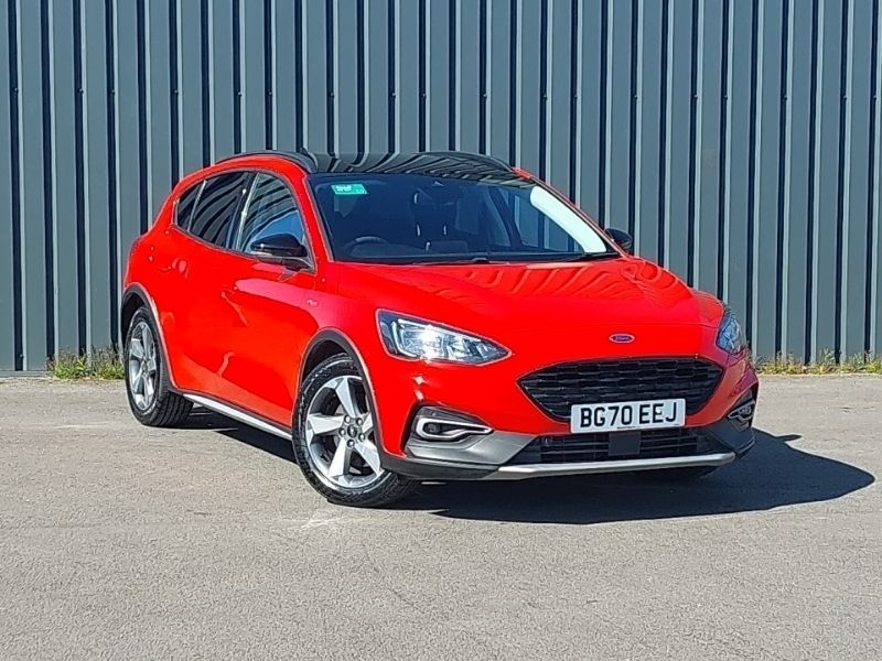 Red Used 2020 Ford Focus Active Hatchback | £13,998 (Fair price) - Image 1/4