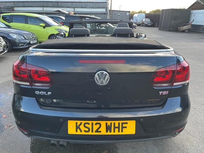 Used VW Golf Cabriolet GT 2012 Black Cabriolet