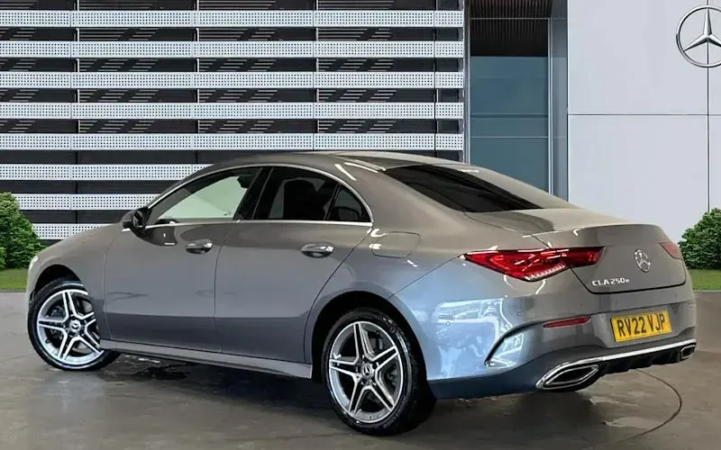 Used Mercedes CLA250e AMG Line Premium Plus 218 HP (160 kW) 2022 Grey Sedan