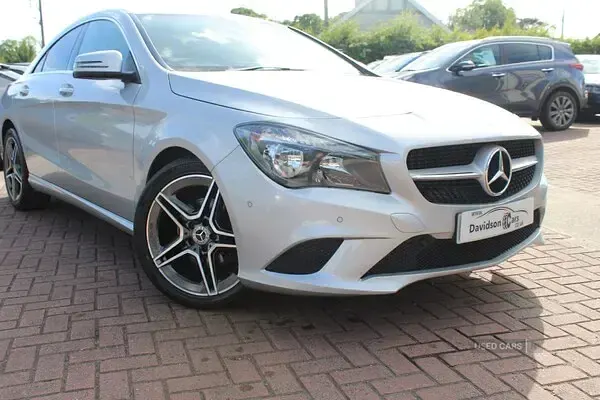Used Mercedes CLA220 177 HP (130 kW) 2016 Silver Coupe
