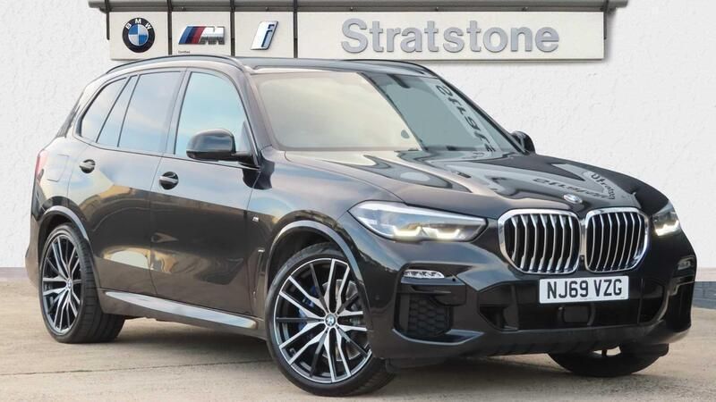 Black Used 2019 BMW X5 M Sport SUV | £36,991 (Fair price) - Image 1/4