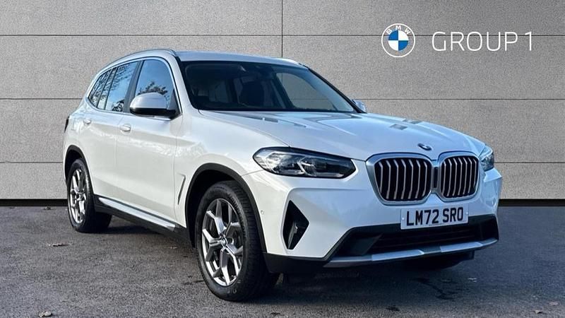 White Used 2022 BMW X3 xLine SUV | £34,775 (Super price) - Image 1/4