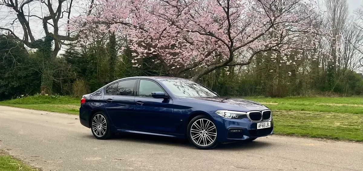 Used BMW 530e M Sport 2018 Blue Sedan