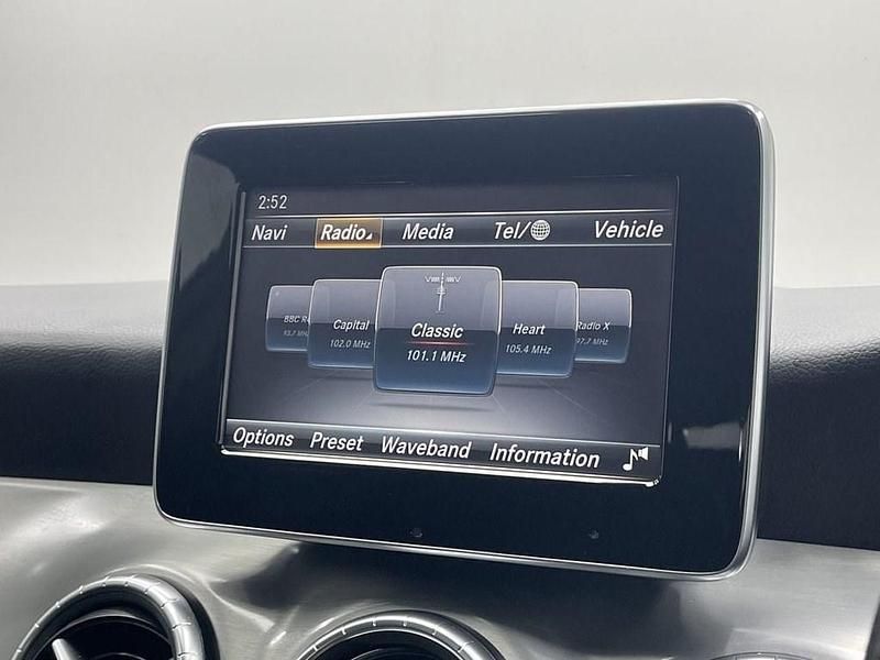 Used Mercedes CLA180 AMG line 122 HP (89 kW) 2018 Black Sedan