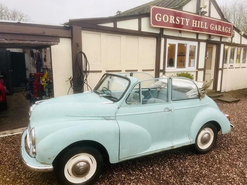 Used Morris Minor 1970 Blue Cabriolet