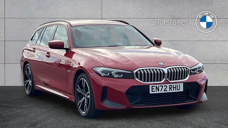 Used BMW 330e M Sport 288 HP (211 kW) 2023 Red Estate