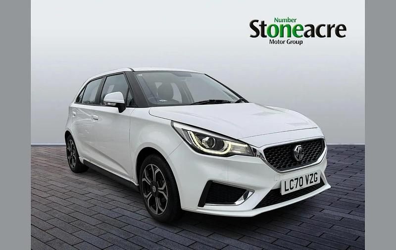 White Used 2020 MG MG3 Exclusive Hatchback | £8,995 (Fair price) - Image 1/4