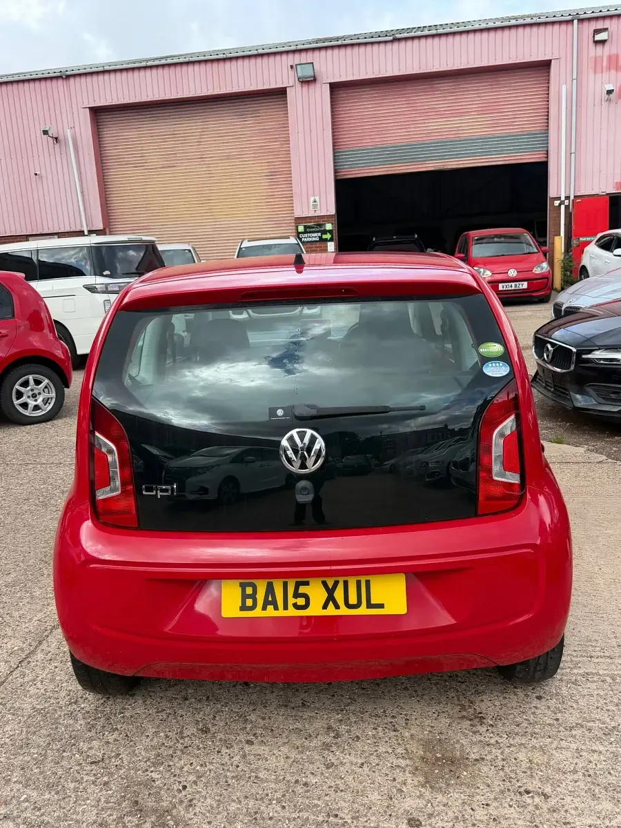 Used VW up! 2015 Red Hatchback