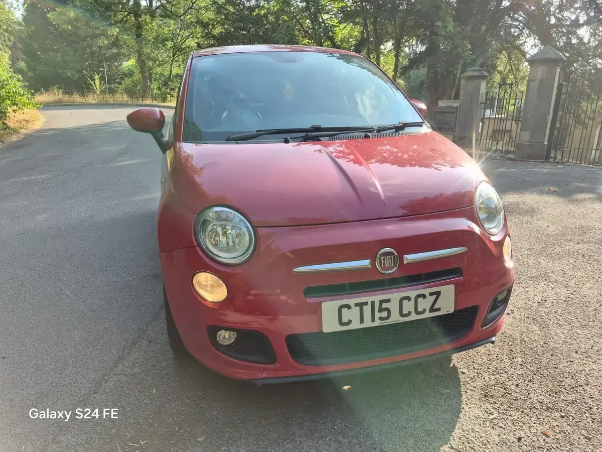 Used Fiat 500 S 69 HP (50 kW) 2015 Red Hatchback