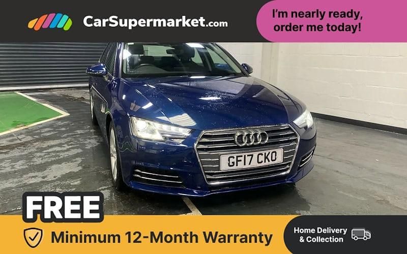 Used Audi A4 Sport 190 HP (139 kW) 2017 Blue Sedan