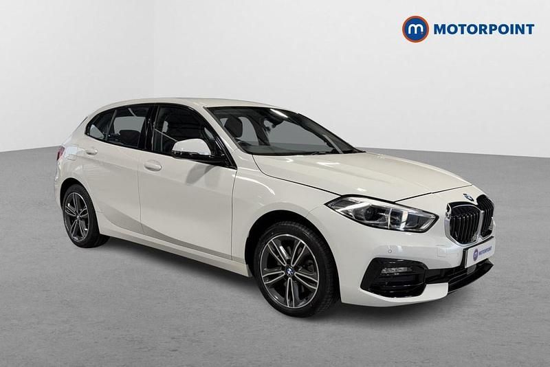 White Used 2023 BMW 118 Sport Line Hatchback | £19,449 (Fair price) - Image 1/4