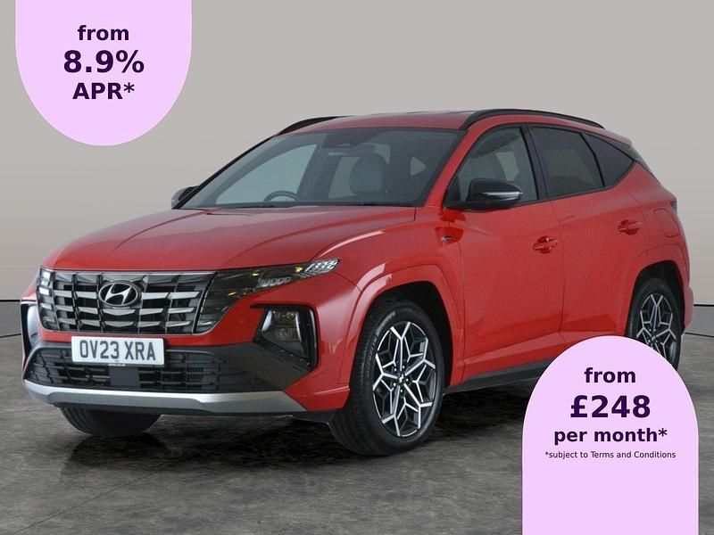 Red Used 2023 Hyundai Tucson N Line SUV | £18,899 (Super price) - Image 1/3