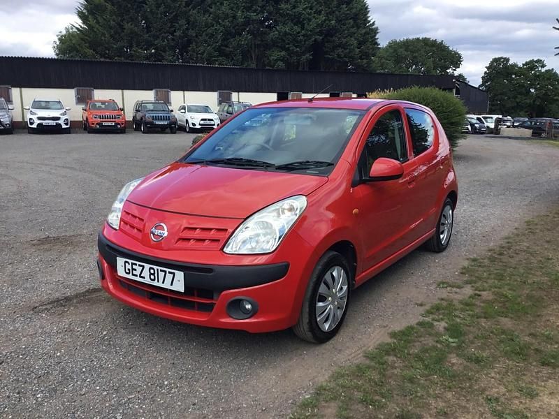 Used Nissan Pixo Acenta 2010 Red Hatchback