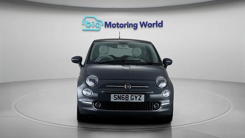 Used Fiat 500 Lounge 68 HP (50 kW) 2018 Grey Hatchback
