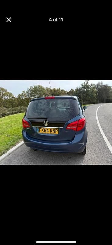 Used Vauxhall Meriva 2014 Blue MPV