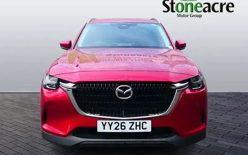 New Mazda CX-80 Exclusive-Line 328 HP (241 kW) 2025 Red SUV