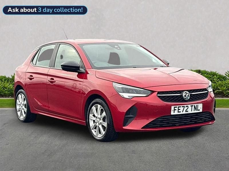 Red Used 2022 Vauxhall Corsa Edition Hatchback | £9,428 (Fair price) - Image 1/4