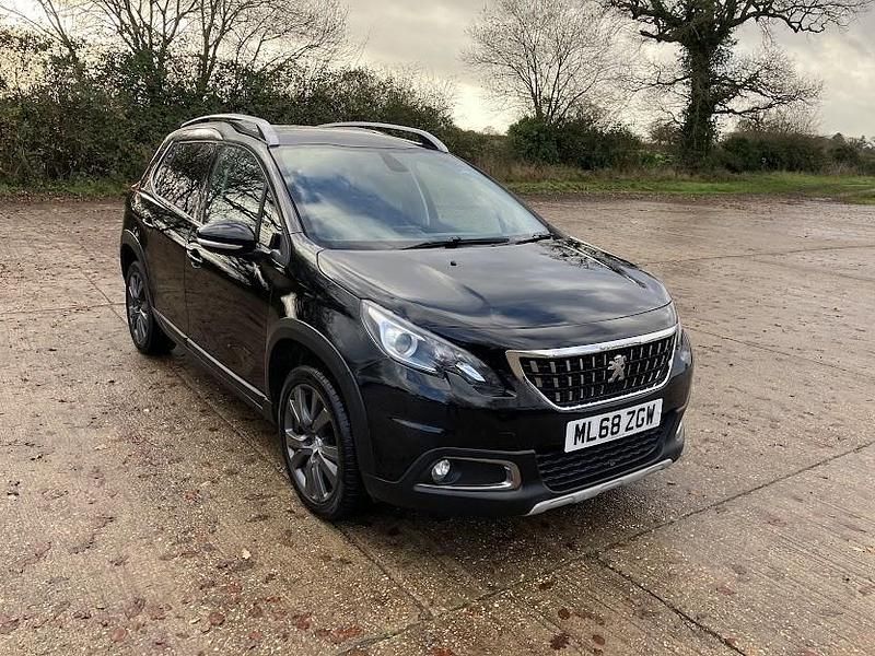 Black Used 2018 Peugeot 2008 Allure SUV | £3,995 (Fair price) - Image 1/4