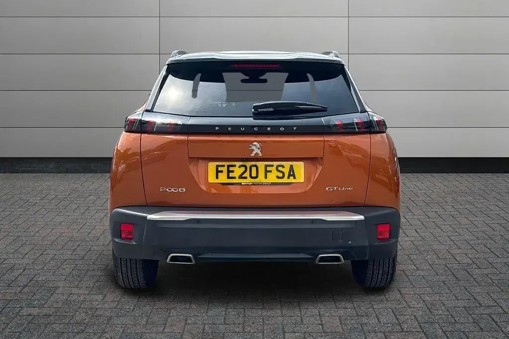 Used Peugeot 2008 GT-line 2020 Orange SUV