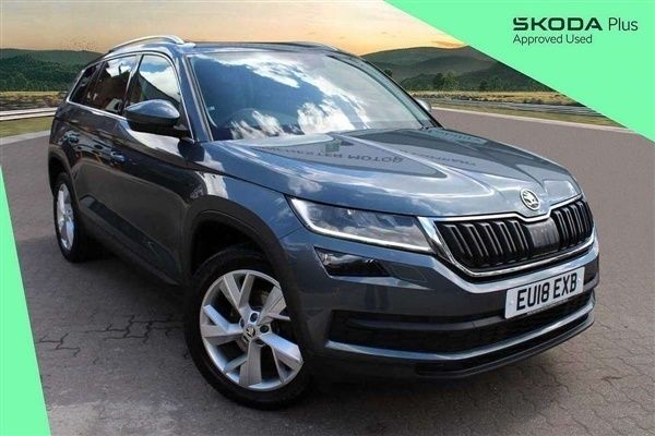 Grey Used 2018 Skoda Kodiaq SUV | £15,200 (Expensive) - Image 1/4