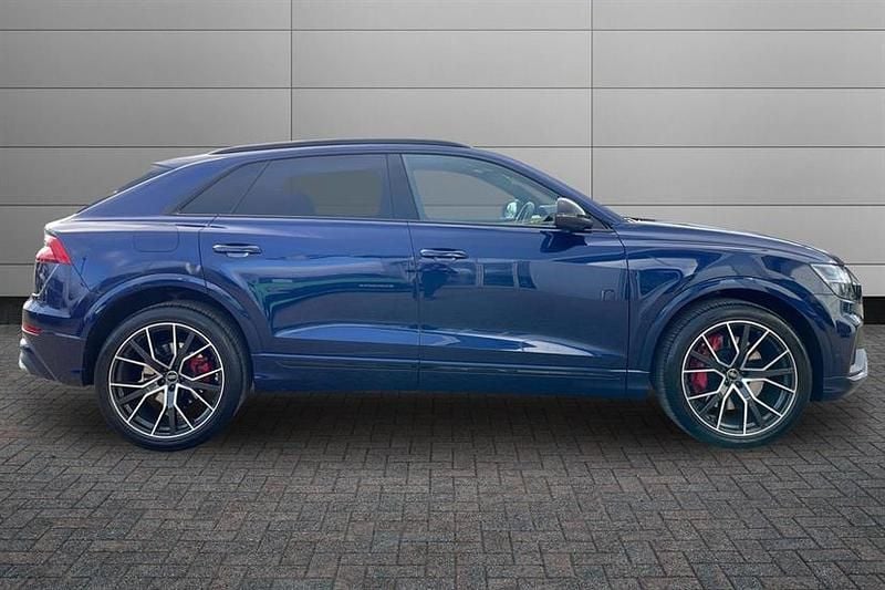 Used Audi SQ8 Black Edition 507 HP (372 kW) 2022 Navarra blue SUV
