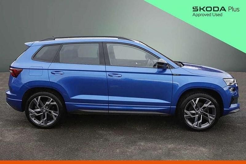 Used Skoda Karoq SportLine 190 HP (139 kW) 2025 Race blue metallic SUV