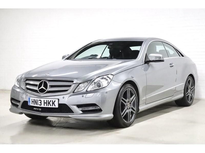 Used Mercedes E200 2013 Silver Coupe