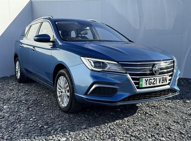 Blue Used 2021 MG MG5 EV Exclusive Estate | £9,595 - Image 1/4