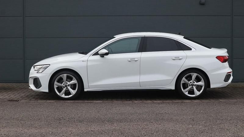 Used Audi A3 S-Line 110 HP (80 kW) 2022 White Sedan