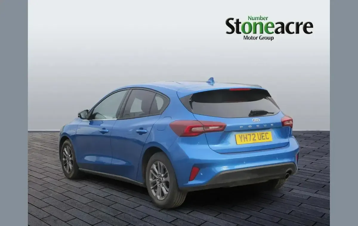 Used Ford Focus Style 125 HP (91 kW) 2022 Blue Hatchback