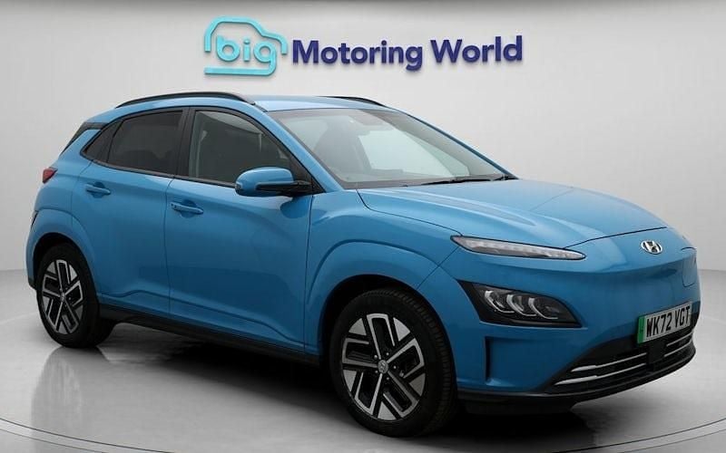 Used Hyundai Kona Premium 100 kW (136 HP) 2022 Blue SUV