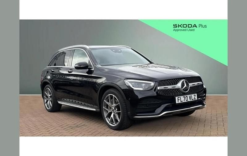 Used Mercedes GLC300 AMG Line Premium 241 HP (177 kW) 2020 Black SUV