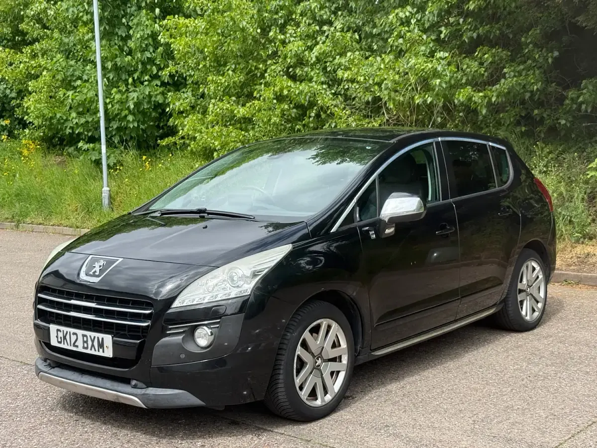 Used Peugeot 3008 2012 Black Estate