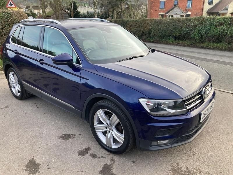 Used VW Tiguan Match 150 HP (110 kW) 2020 Blue SUV