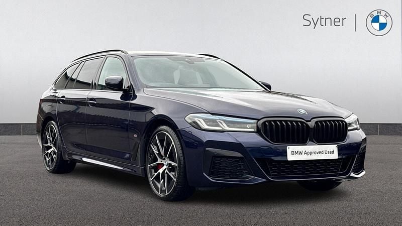 Used BMW 530 M Sport 282 HP (207 kW) 2020 Blue