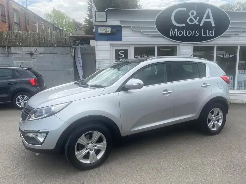 Used Kia Sportage 115 HP (84 kW) 2012 Silver SUV