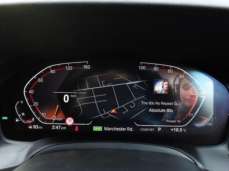 Used BMW 318 M Sport 156 HP (114 kW) 2021 Black Sedan