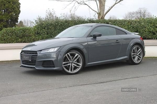 Used Audi TT Black Edition 184 HP (135 kW) 2017 Grey Coupe