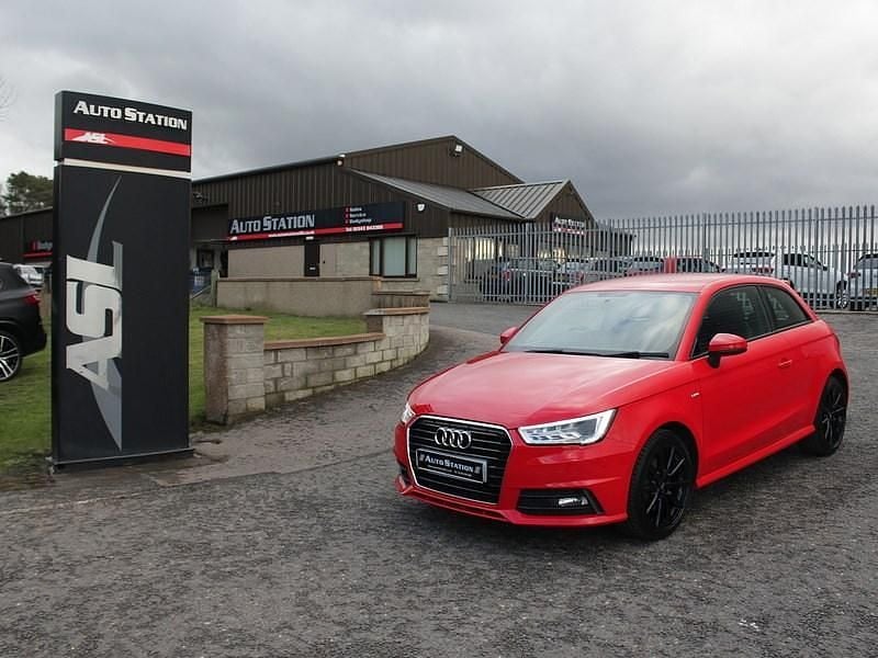 Used Audi A1 S-Line 2018 Red Hatchback