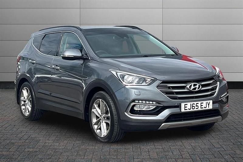 Used Hyundai Santa Fe Premium SE 200 HP (147 kW) 2015 Silver SUV