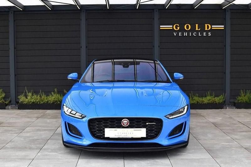 Used Jaguar F-Type S 300 HP (220 kW) 2021 Blue Coupe