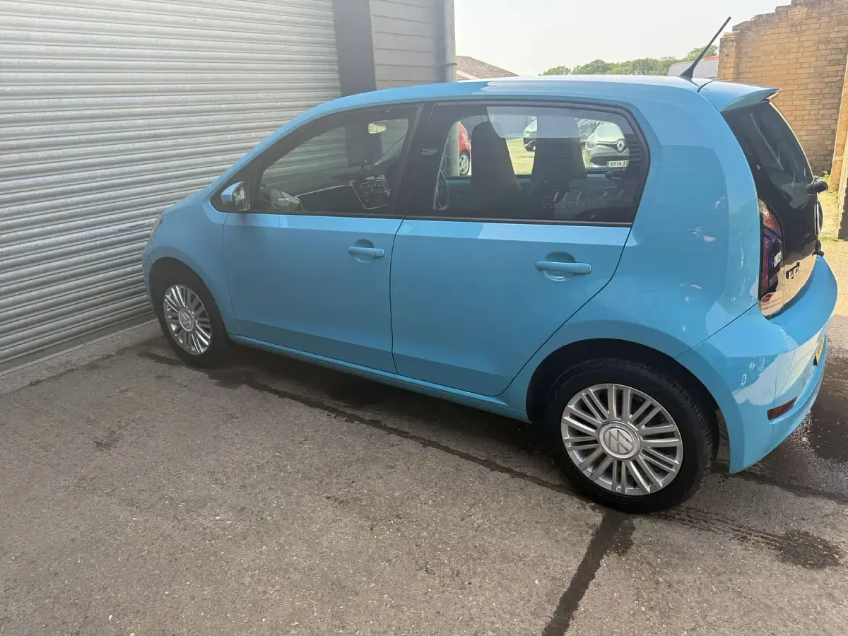 Used VW up! 65 HP (47 kW) 2023 Blue Hatchback