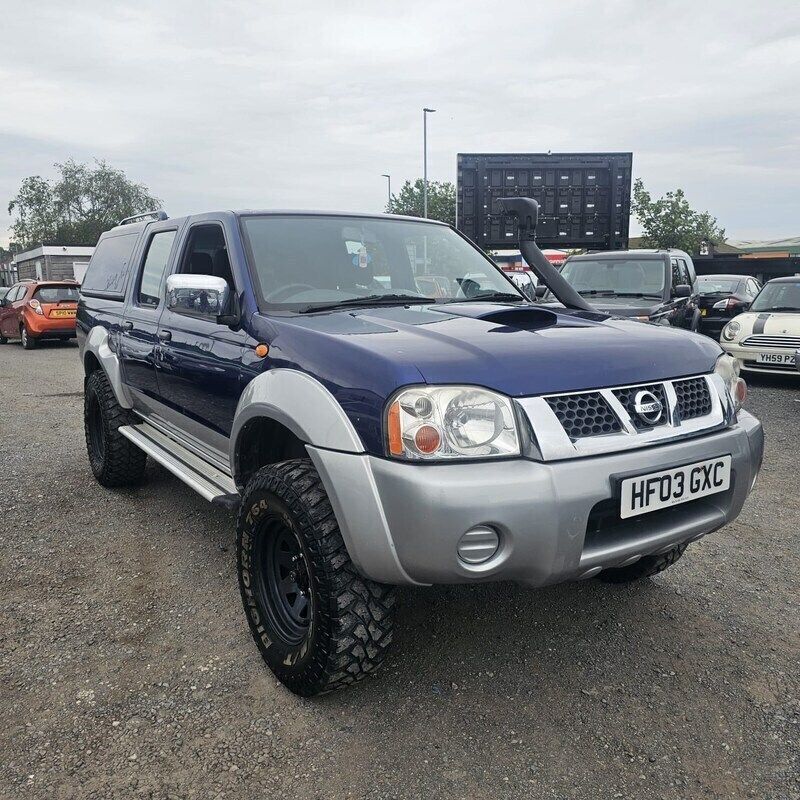 Blue Used 2003 Nissan Navara Pickup | £3,495 (Good price) - Image 1/4