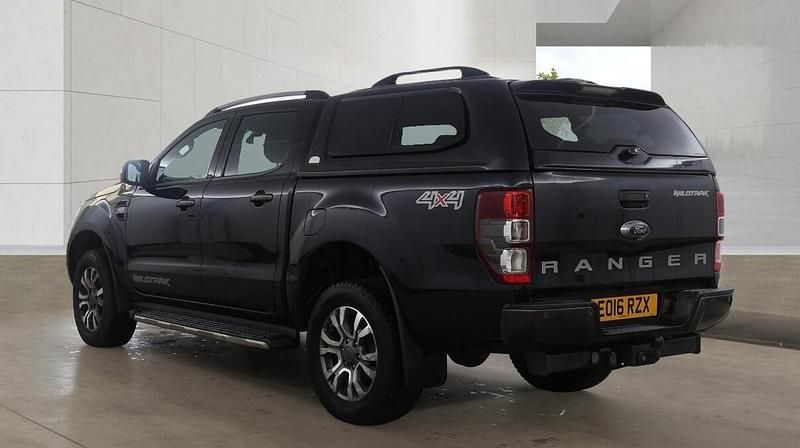 Used Ford Ranger Wildtrack 200 HP (147 kW) 2016 Black Pickup