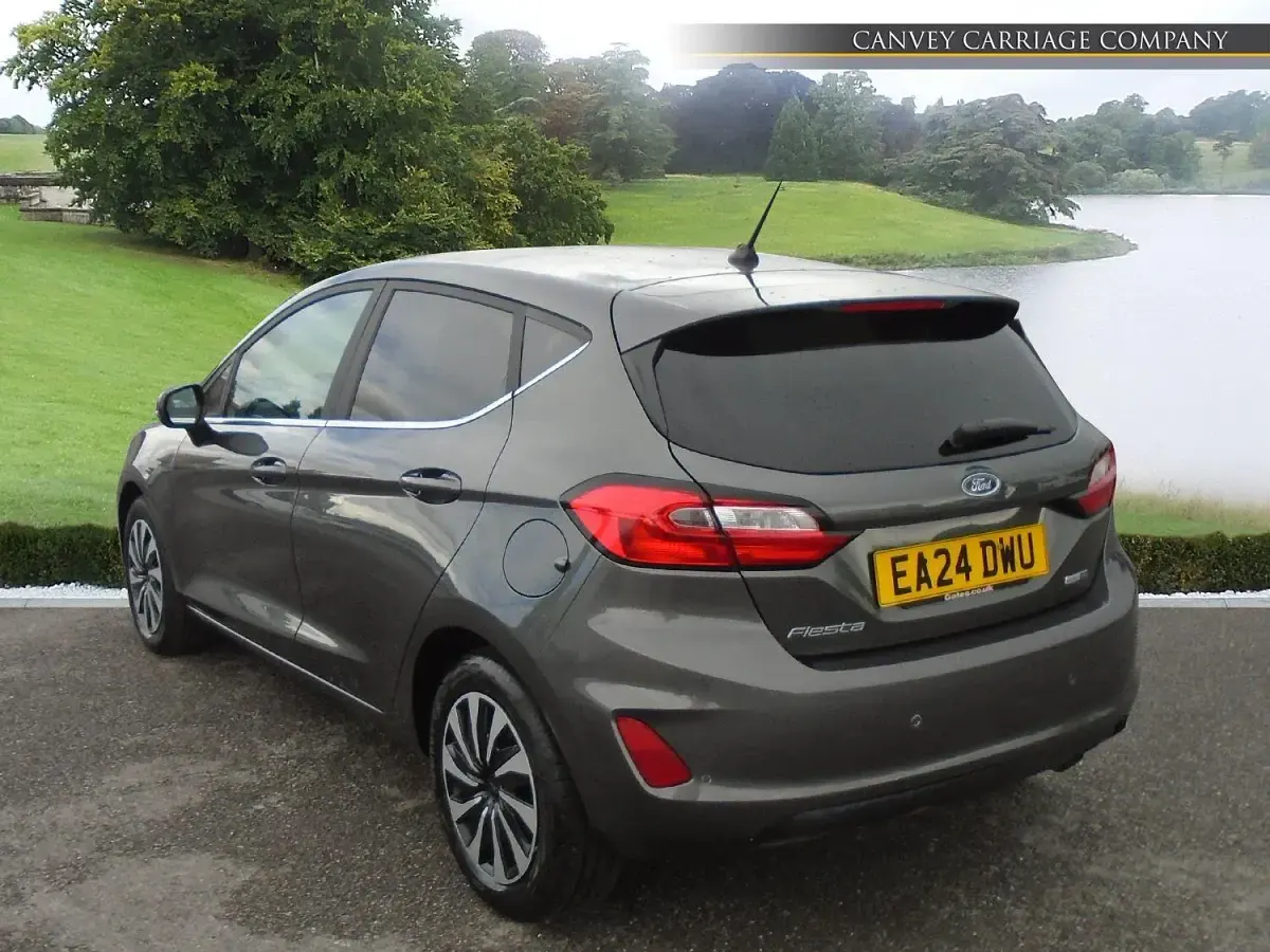 Used Ford Fiesta Titanium 123 HP (90 kW) 2024 Grey Hatchback